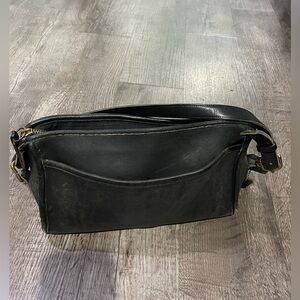 Vintage Black Leather Bag
